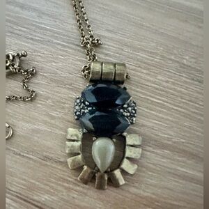 J. Crew Antique Style Pendant Necklace